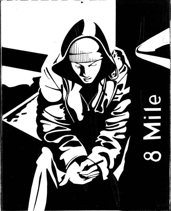 600x740 8 Mile By Danteariza