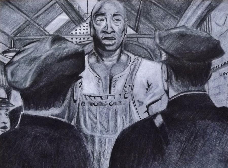 900x664 The Green Mile Drawing By Edward Campbell