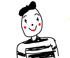 300x250 A Happy French Mime