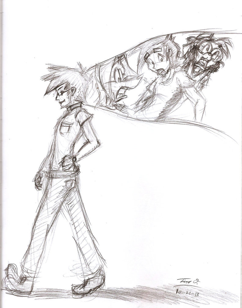 793x1008 Trapped In My Mind Sketch By Django90