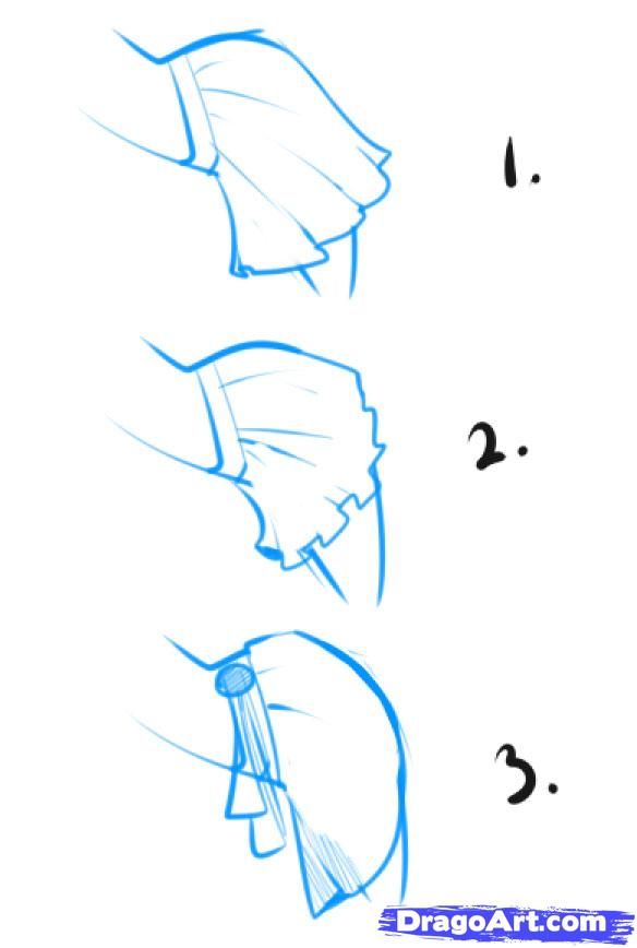 584x868 Blown Up Skirt Drawing