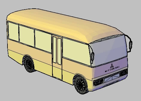 471x338 Mini Bus, Jitney, Mitsubishi