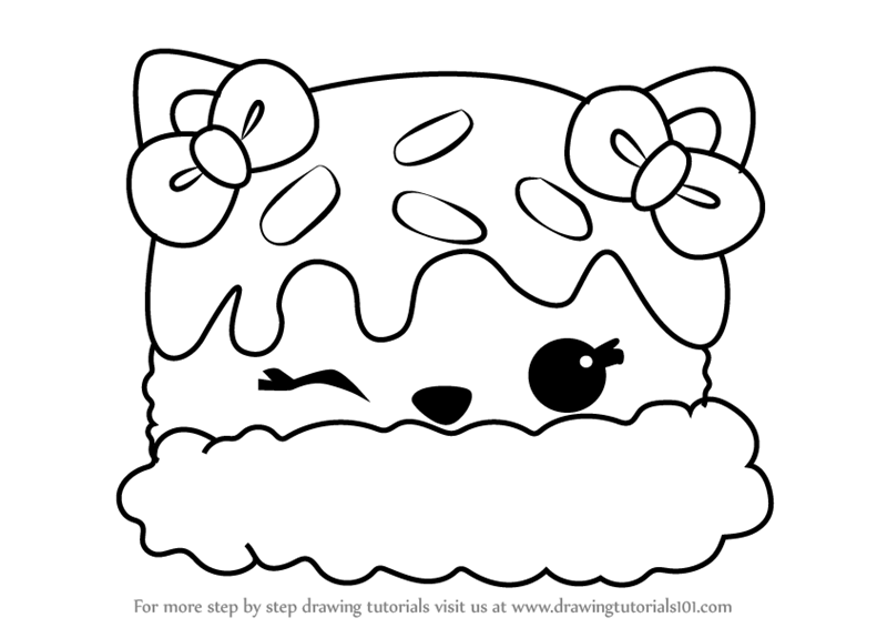 800x566 Step By Step How To Draw Mint T. Cream From Num Noms