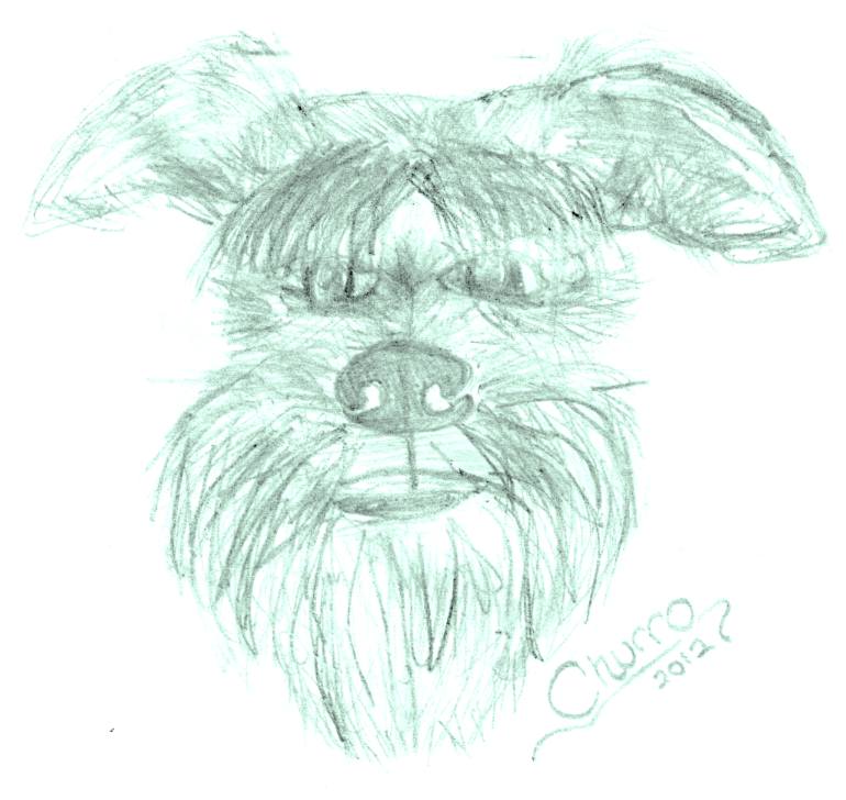 770x728 Saatchi Art Mint Chocolate Chip Churrondos Drawing By Christopher Fry