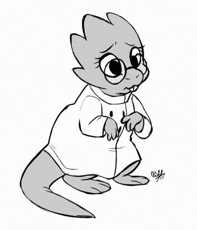 400x467 My Little Draw Bff Alphys Undertale Amino