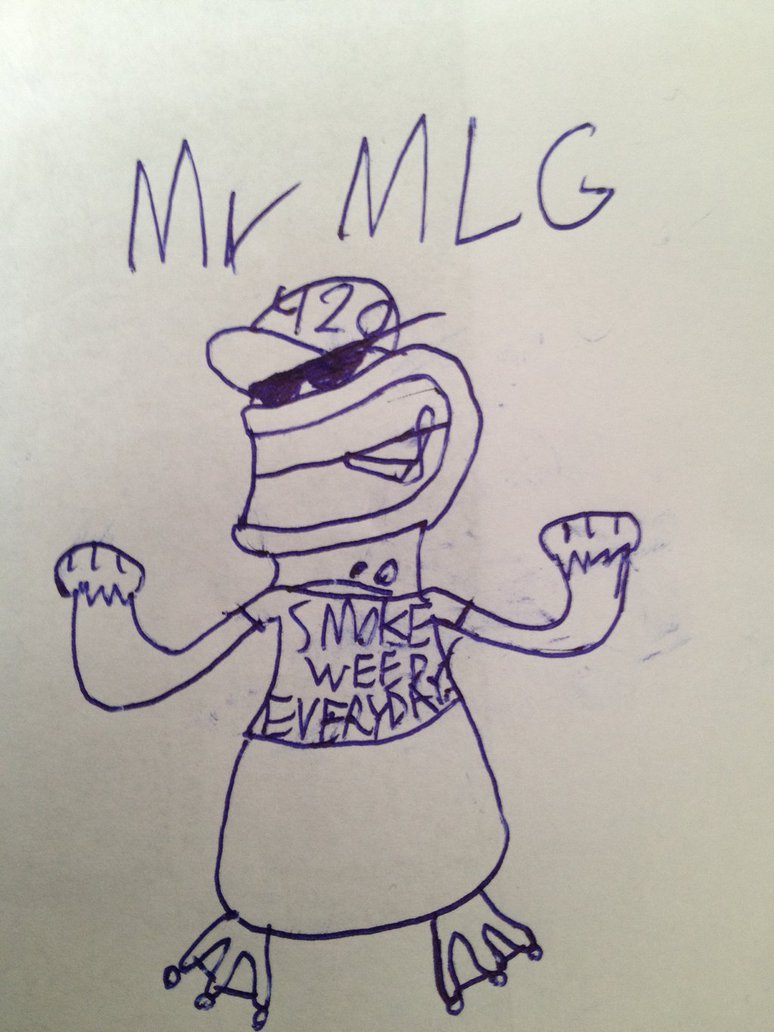 774x1032 Mr Mlg Drawing! By Mangledarobowitswag
