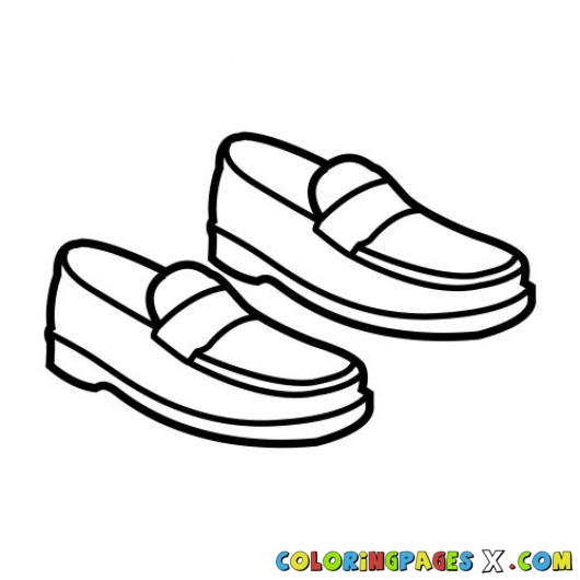 Native American Moccasins Coloring Pages Sketch Coloring Page