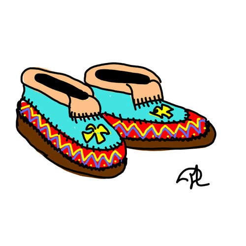 500x500 Moccasins Drawings