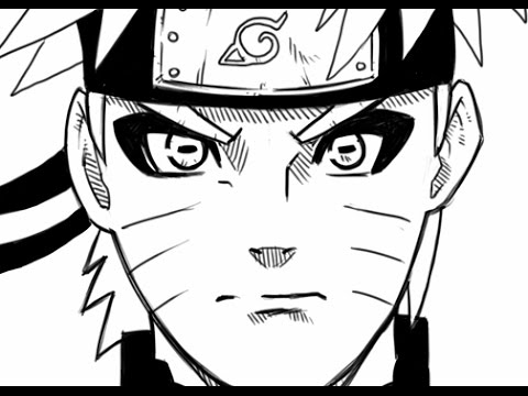 480x360 Drawing Naruto Sage Mode