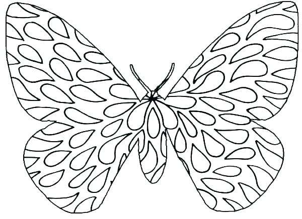 600x436 Monarch Butterflies Pictures Color Butterfly Coloring Page