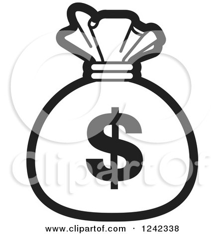 450x470 Clipart Of A White Usd Dollar Currency Symbol On Blue And Green