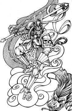 236x363 Magic Monkey Tattoo