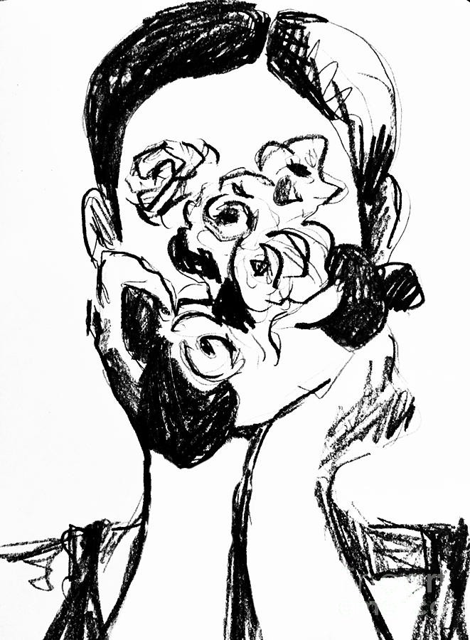 661x900 Mood Drawing By Elina Tserlin