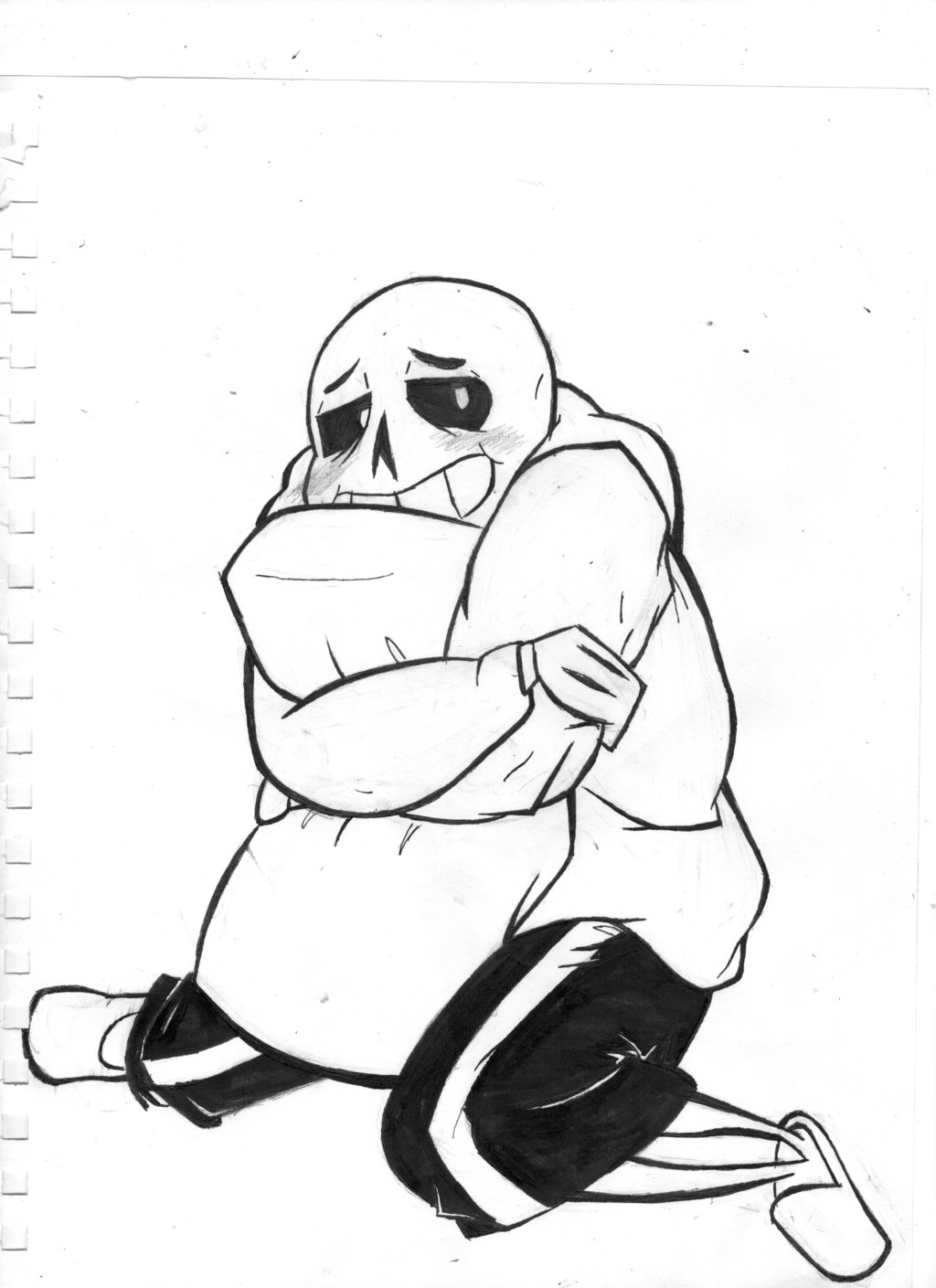 1024x1409 I Think Sans Is In The Mood For Hugs By Asmallone