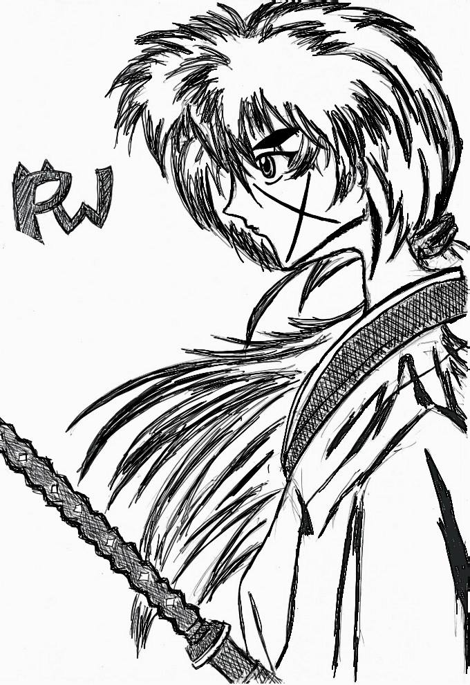 680x990 Week2 Entry2 Tried To Draw One Of My Most Fav Anime Characters