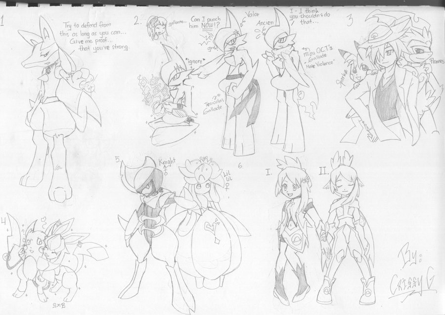 900x638 Random Pokemon Drawing 1 By Crissyg