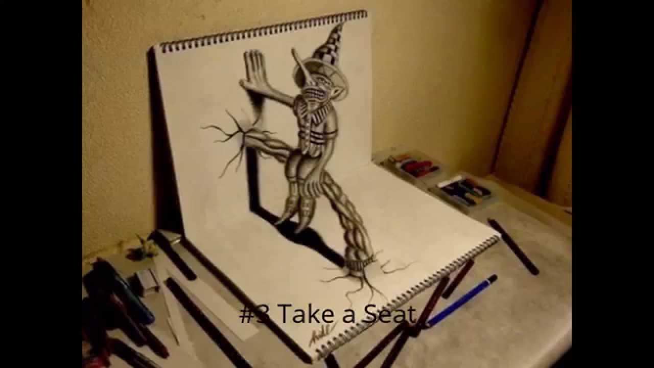 1280x720 2 10 Most Unbelieveable Super Realistic 3d Drawings
