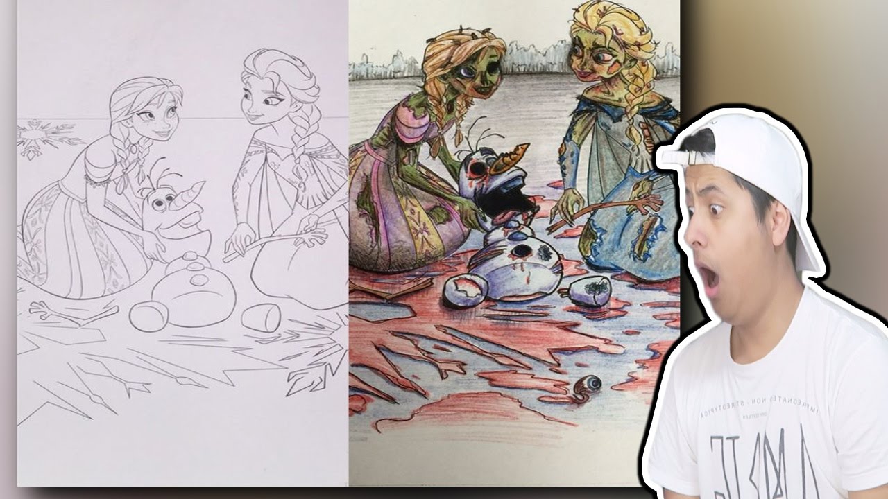 1280x720 Most Disturbing Children Coloring Book Drawings!