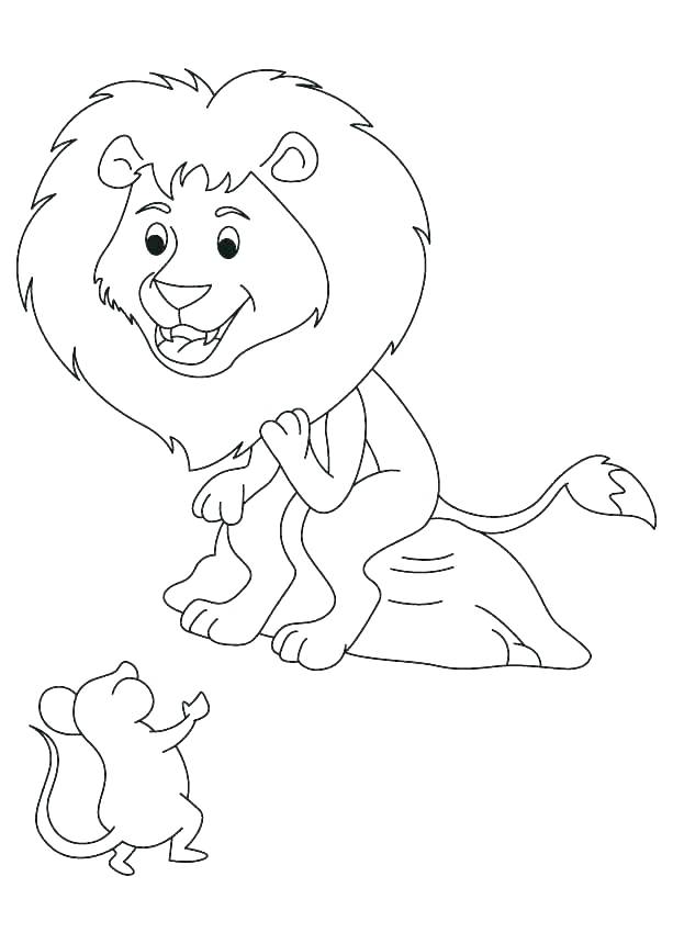 613x860 Coloring Pages Of Lions Lion Color Sheet Lion Smiling Face