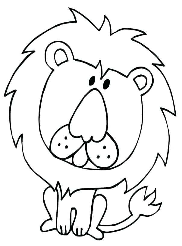 604x817 Lion Coloring Pages Coloring Pages For Kids Free Coloring Mountain