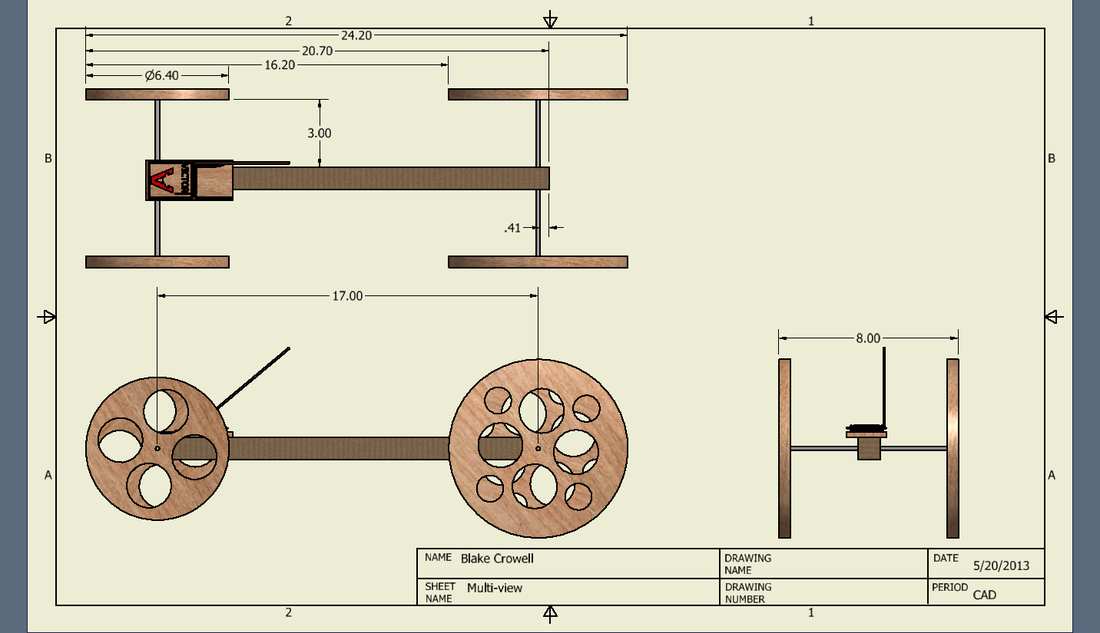 Mousetrap Car Design Drawing