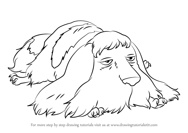 800x567 Learn How To Draw Heen From Howl's Moving Castle (Howl's Moving