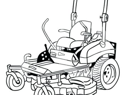 440x330 Lawn Mower Coloring Pages Free Clip Art Engine Royalty Fuhrer