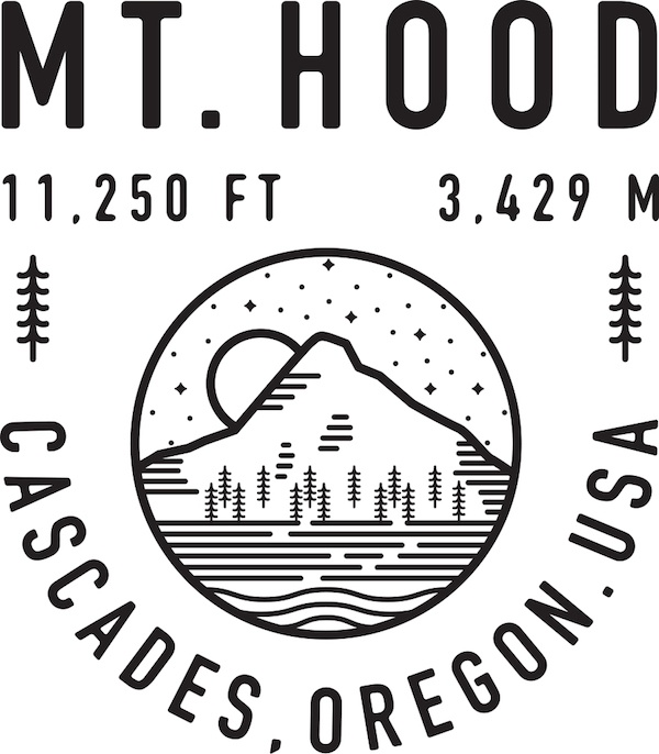 600x686 Mt. Hood Logo Skillshare Projects