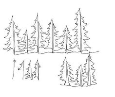 236x200 Continuous Line Drawing Of Mt. Hood In Portland, Or Things I