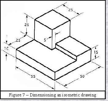 352x329 Dimensioning On Orthographic And Isometric Drawings