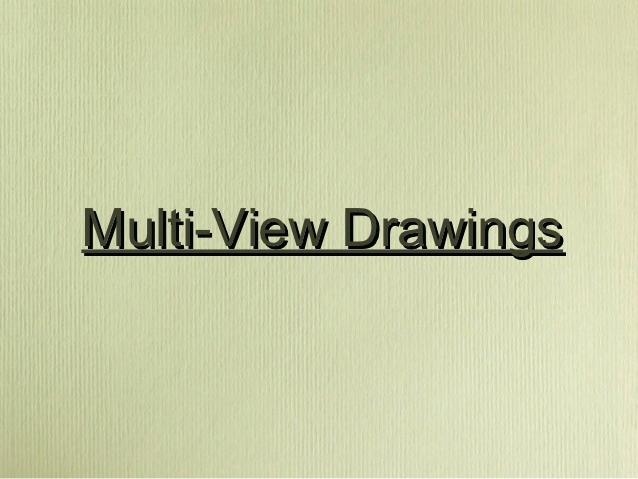 638x479 Multi View Drawing