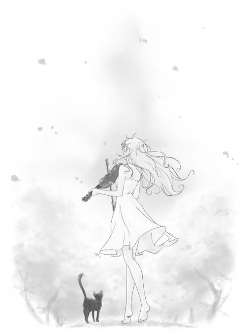 500x675 Bnw Music Tumblr