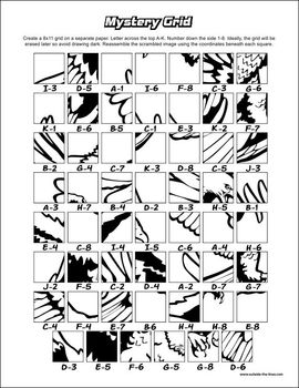 270x350 Mystery Grid Drawing