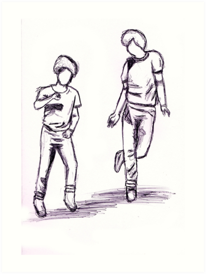 413x549 Napoleon Dynamite Dance 2 Art Prints By Hannahlstaples Redbubble