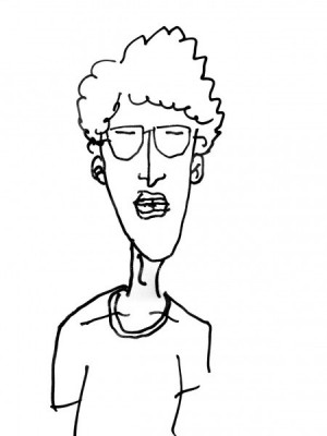 300x400 Napoleon Dynamite Drawing