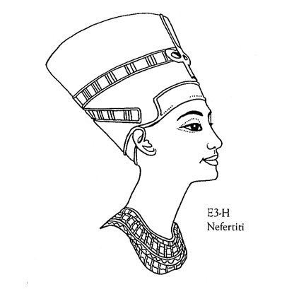 Queen Nefertiti Drawing at GetDrawings | Free download