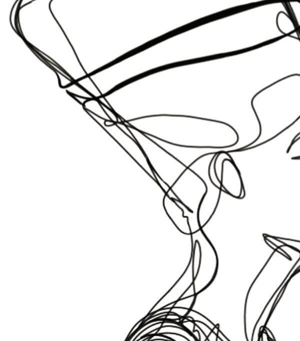 600x681 Nefertiti Drawing On Instagram