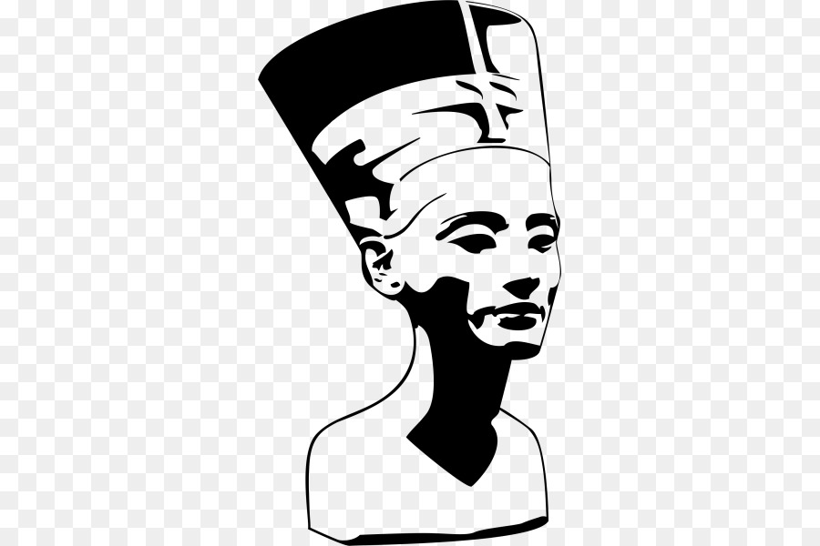 900x600 Nefertiti Bust Drawing Royalty Free