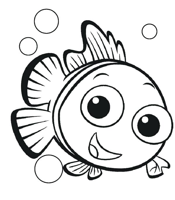 Nemo Outline Drawing at GetDrawings | Free download