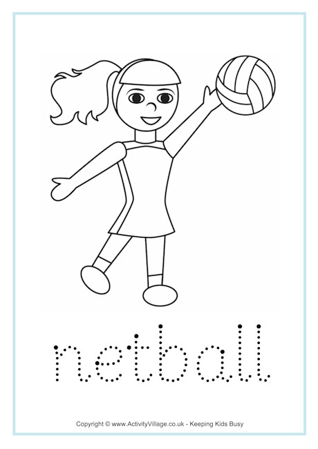 460x650 Netball Theme For Kids