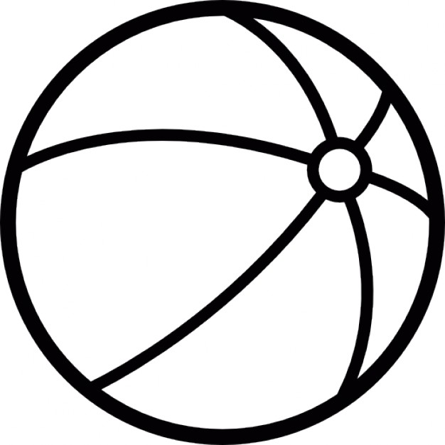 626x626 Netball Ball Drawing
