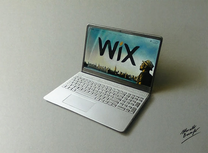 800x590 Laptop Drawing