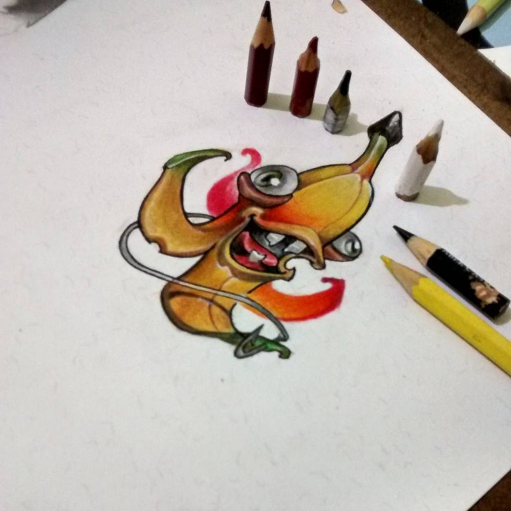 1024x1024 Testando Papel Novo Desenhado New School @jamieris