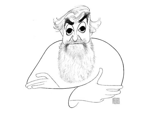 630x472 Al Hirschfeld Ten Historic Drawings By Broadway's Greatest