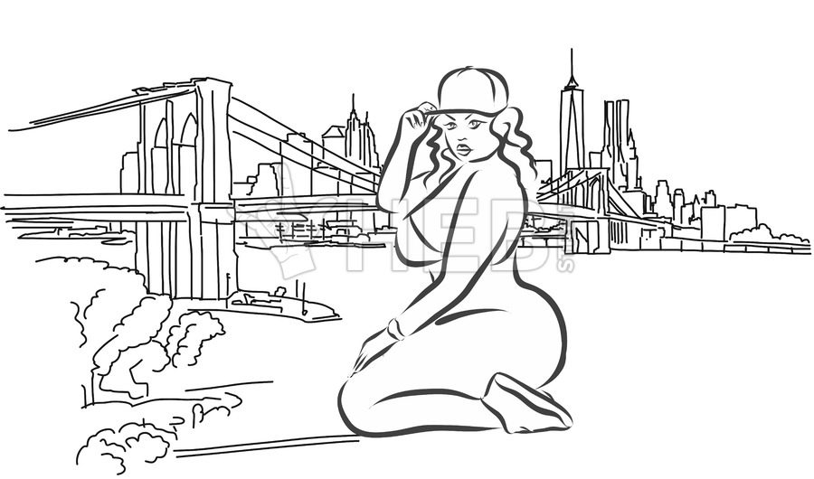 900x530 Nice Big Hip Hop Girl In Front Of New York Skyline Hebstreits
