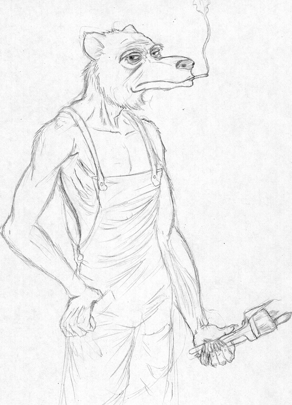 600x833 Serguei Litvak From Blacksad By Shadow Nexus