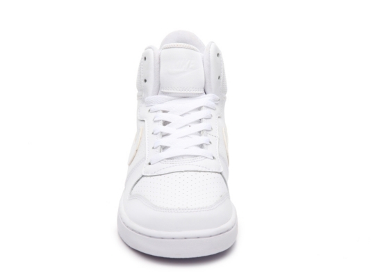 534x400 Clearance Women White Nike Court Borough High Top Sneaker Shoes