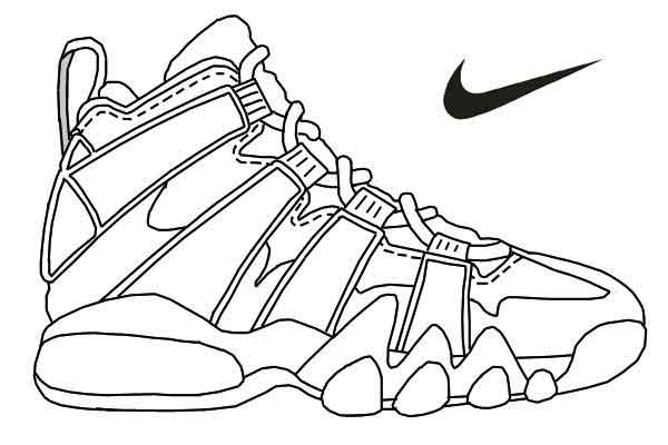 600x400 Nike Coloring Pages