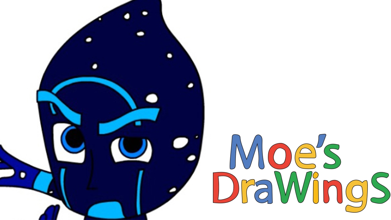 1280x720 Night Ninja Pj Mask How To Draw And Coloring Fun New Hd Video