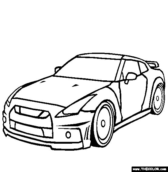554x565 Coloring Pages Nissan Gtr New 66 Best Ford Coloring Pages Images